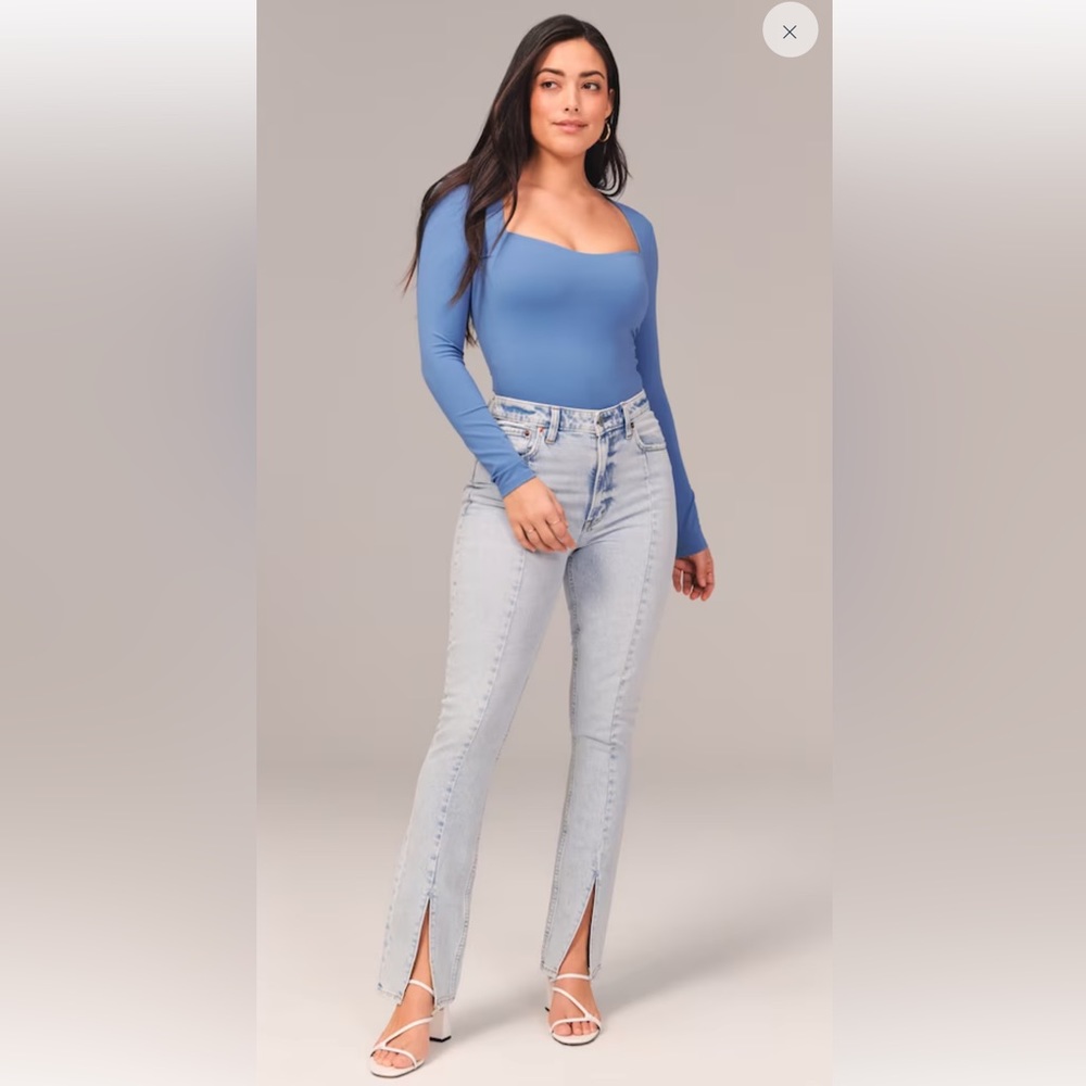 Abercrombie Curve Love High Rise Skinny Jeans 28L